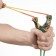 Camouflage slingshot metallic, 13cm