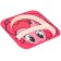 A set of children's bamboo dishes, 3 objects: plate, fork, spoon "Pinky Pie", My Little Pony