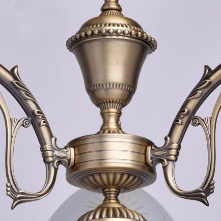 Ariadne chandelier, 3x60W E27, antique bronze-10