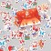 Stickers for creativity "Santa Claus and New Year" embossing silver set 48 pcs 9x7x0.8 cm