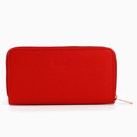 Nazamok wallet, 19x9.5x2 cm, leatherette, red color-3