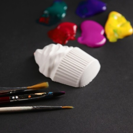Figure for coloring with the suspension "Capcake" 4.5x6x1.5cm-1