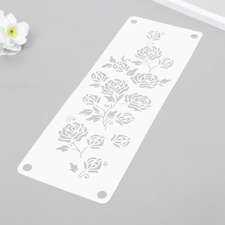 Stencil-bordard "Rose" 11x32 cm-1