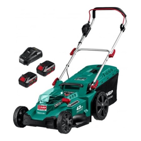 Lawn mower Battery bison GKL-4336-42, 18 V, battery 2x4 Ah, bevel width 43 cm, 15 kg-6