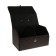 Organizer COFR in the trunk, 55 x 30 x 31 cm, eco-leather, black-red