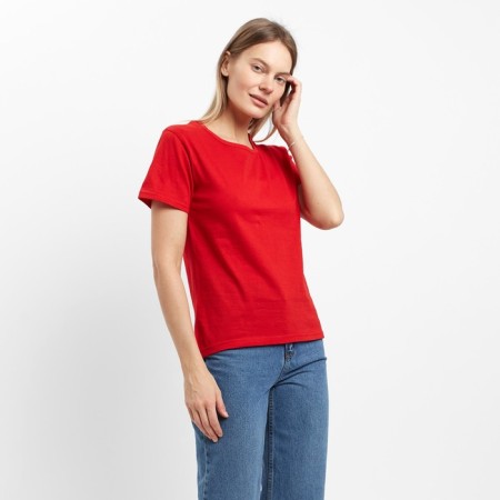 T -shirt female, red color, size 46