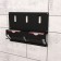 Holder for corner grinders from 115 to 125mm and detachment discs, black