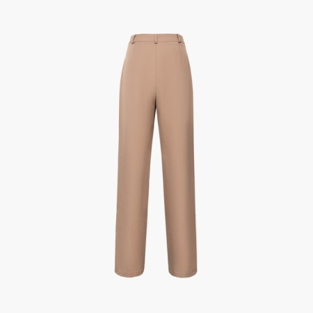 Women's straight pants MIST R.42, beige-11