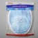 Sit with a toilet lid Rossplast "Decor. Drops ", 44.5 × 37.5 cm, white color