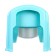 Pot children's "duckling" light turquoise / white 310x295x280mm