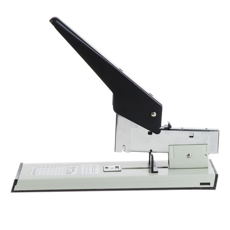 Stapler No. 23 "Big", metal, up to 210 sheets, white/black-3