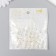 Beads for creativity plastic "Pearls with patterns" set 40 pcs 0.4x1.2x1.2 cm