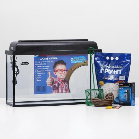 Aquarium set TV 45 l, wenge