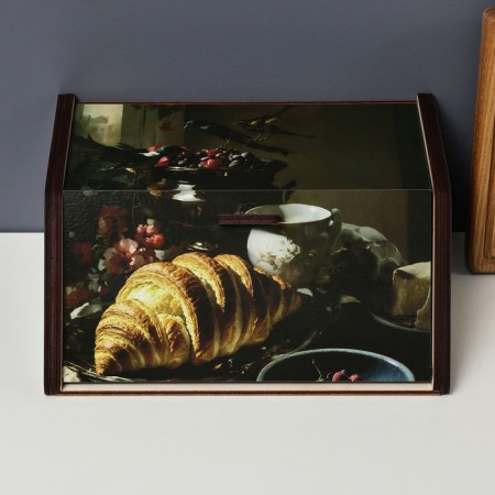 Bread of the wooden share "still life", 20.5 × 28.5 × 13 cm-1