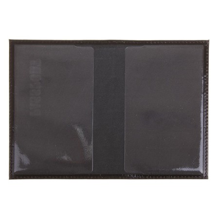 Cover for passport, black color-1