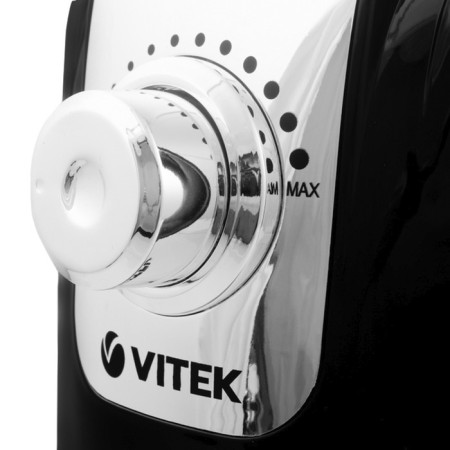 Vitek VT-1434, 1000 W, 4 l, 12 speeds, 3 nozzles, black and silvery-2