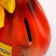 Piggy bank "red bag" 22cm