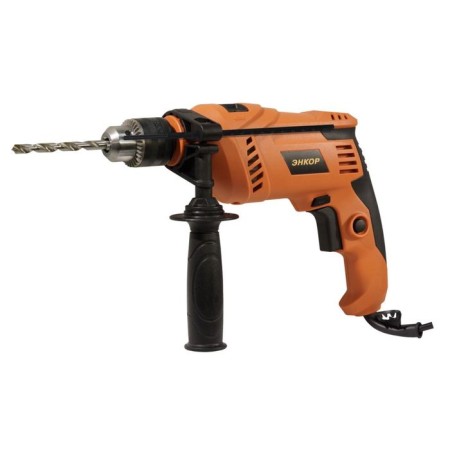 Drill shock Encor DuE-710ER/13M, 710W, 3000 rpm, cartridge 13 mm