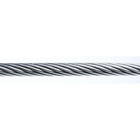 Cable for curtains, 300 cm, chromium color-2
