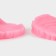 Mold Dolyana "Foliage", silicone, 8.2 × 6.3 cm, pink color