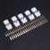 Car connector, dj7061-6.3-11/21, 6 contacts, set 5 pcs