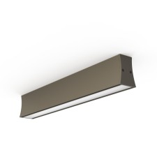 Ceiling light Mantra Hanok, Led, 950lm, 3000k, 406.6x47x68 mm, brown color