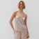 Top female on the straps Minaku: Home Collection Beige Color, Rr. 46