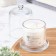 Aromatic candle in the Bank "Dome", English pear and freesia