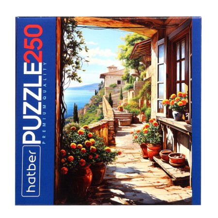 Puzzle "Summer Courtyard", 250 elements-1
