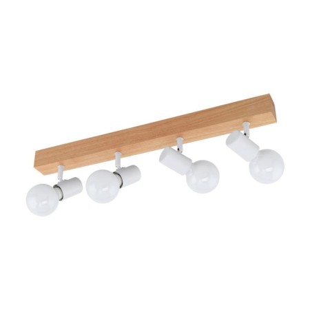 Townshend 4x60W lamp E27 Brown, white