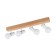 Townshend 4x60W lamp E27 Brown, white