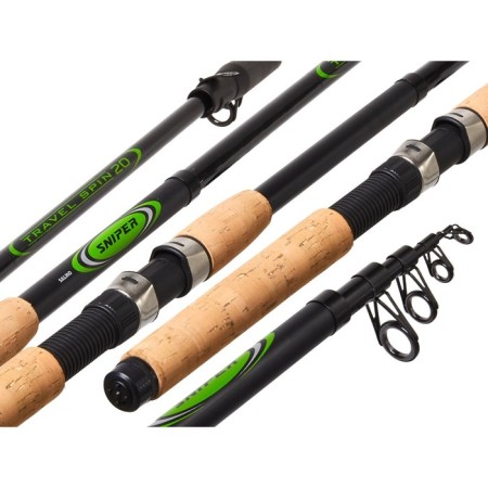 Spinning telescopic Salmo Sniper Travel Spin 20, test 5-20 g, length 2.1 m.-1