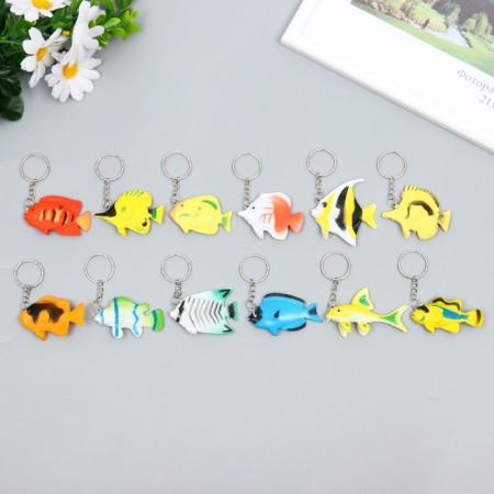 Trick Plastic "Aquarium Fish" MIX 3.7x5.5 cm