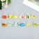 Trick Plastic "Aquarium Fish" MIX 3.7x5.5 cm