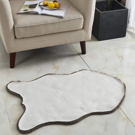 Plush mat Sofi de Marko, size 80x120 cm, chocolate color-1
