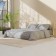 Lovelife Lovelife Lowel 1.5P Texture: Gray, 143x215cm, 150x240cm, 50x70cm-2pcs, microfiber, 110 g/m2