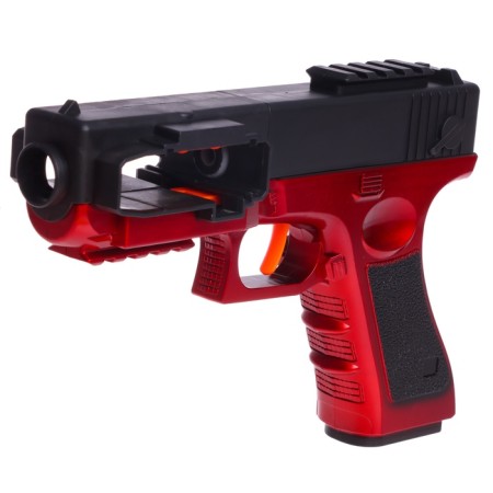 Glock pistol, shoots soft bullets, tape feed-2
