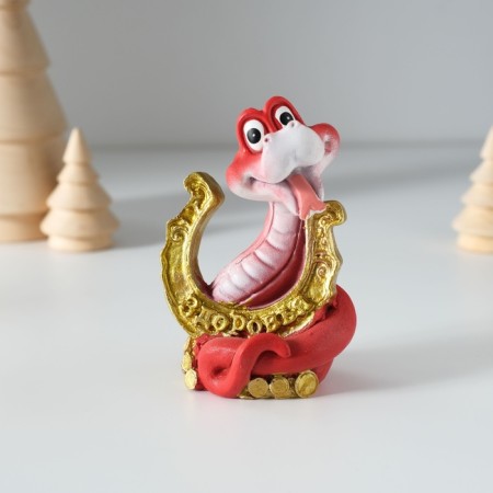 Polystone souvenir "Snake with a hill" mix 5.5x4x8 cm-5