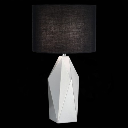 ST LUCE bedside lamp. SL1004.904.01. Marioni. 1x40 W, E27, 34x34x60 cm, silver color-3