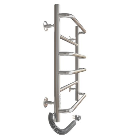 Electric towel "Sanprise" Euromix P6, 450x600 mm, left, chrome-9