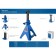 Supporting safety bison, professional, 292 - 430 mm, 3 tons