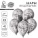 Latex balloon 12 "wishes", chrome, 25 pcs.