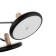 Julia chandelier 6xLED 144W 3000-6000K black-chromium 80x80x22 cm