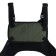 Babberry bag with lightning, 2 external pockets, green color