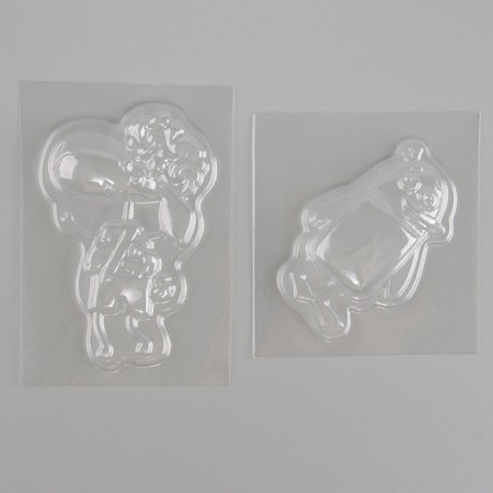 Gypsum magnets "Hotel at the sheep. Peak and Benya "-1