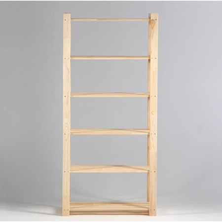 Wooden rack reinforced 180x84x37.5cm, 6 shelves-3