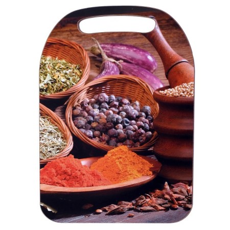 Wooden cutting board "Spices", 29 × 21 × 0.5 cm