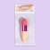 Makeup sponge with a drop “drop”, 10 × 3 cm, color mix