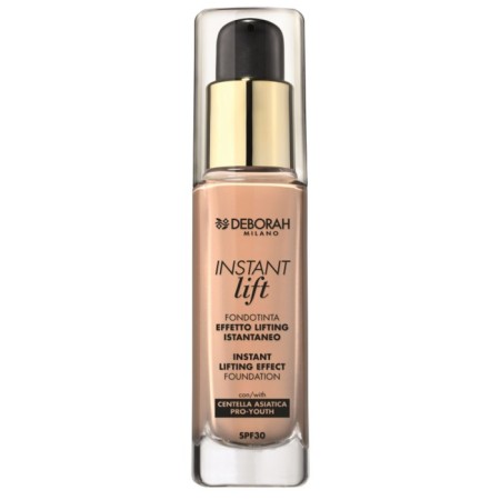 Tonal Foundation of Deborah Instant Lifting Effect, tone 02 beige, 30 ml