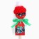 Lollice with a sticker in a hat "Bullfinch" with a taste of strawberries